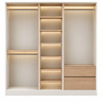 Antovo Hanging Closet Shelf and Drawer Unit - Image 3