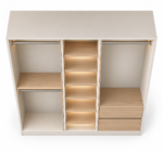 Antovo Hanging Closet Shelf and Drawer Unit - Image 2
