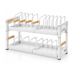 Antovo Expandable Cabinet Shelf Risers