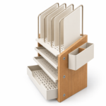 Antovo Desktop File and Supply Organizer  Description: