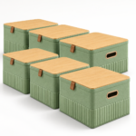 Antovo Foldable Fabric Storage Cubes — 6-Pack - Image 4