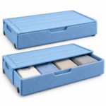 Antovo Low-Profile Under-Bed Storage Drawers — Pair