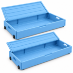 Antovo Low-Profile Under-Bed Storage Drawers — Pair - Image 3