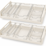 Antovo Refrigerator Organizer Bins — 8-Piece Set