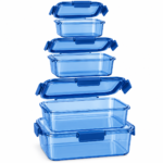 Antovo Stackable Clear Storage Bins — 4-Piece Set - Image 2