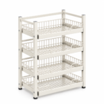 Antovo Four-Tier Pantry Storage Rack