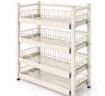 Antovo Four-Tier Pull-Out Pantry Storage Organizer - Image 3