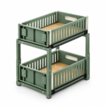 Antovo Two-Tier Pull-Out Under-Sink Organizer - Image 2