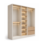 Antovo Hanging Closet Shelf and Drawer Unit